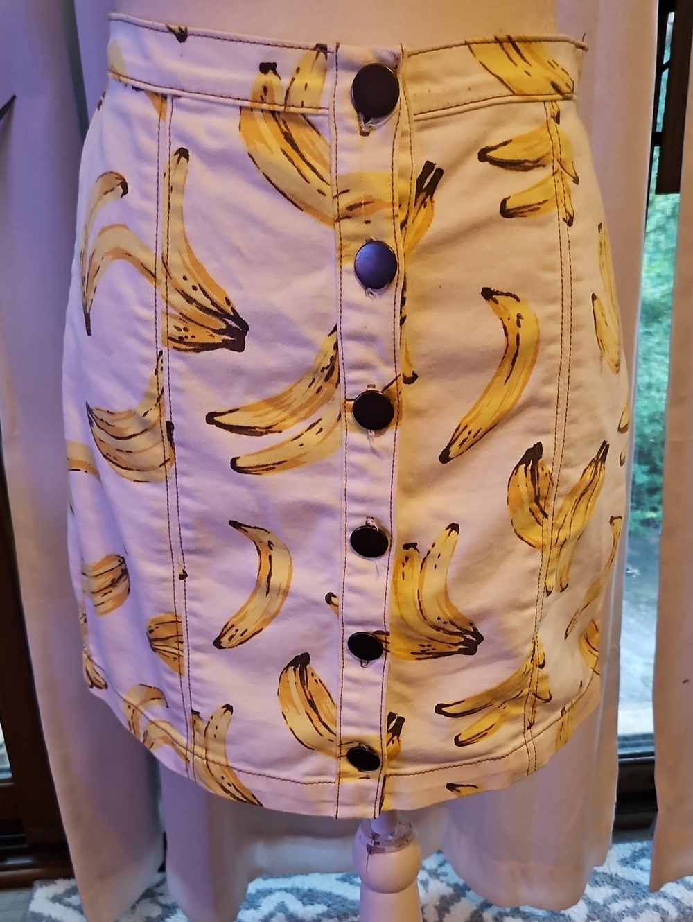 Urban Outfitters Collective Banana Skirt Xs